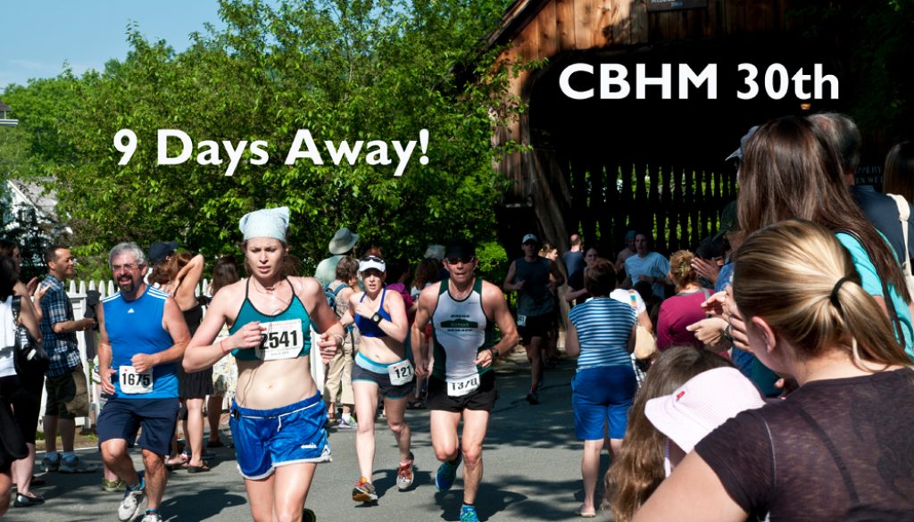 30th CBHM Race is Happening in 9 DAYS!-Race Course and Finish Line Info