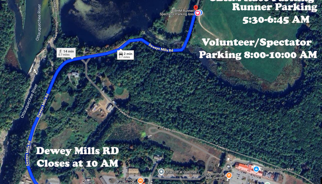 CBHM Race Parking