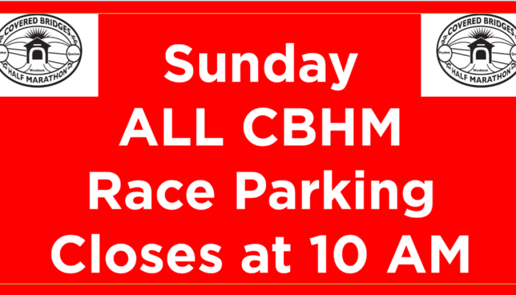 Race Parking Banner